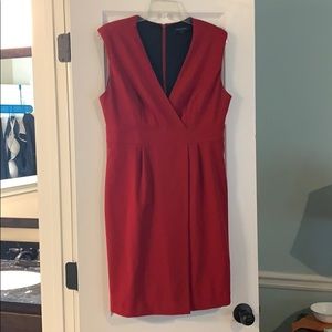 Banana republic red dress